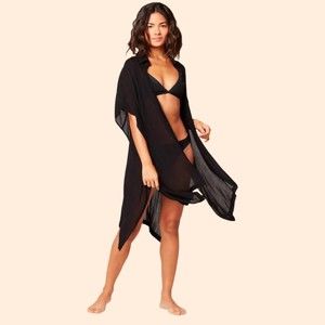 COPY - L*Space Anita Black Swim Cover Up Dress